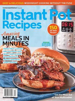 cover image of Instant Pot Recipes